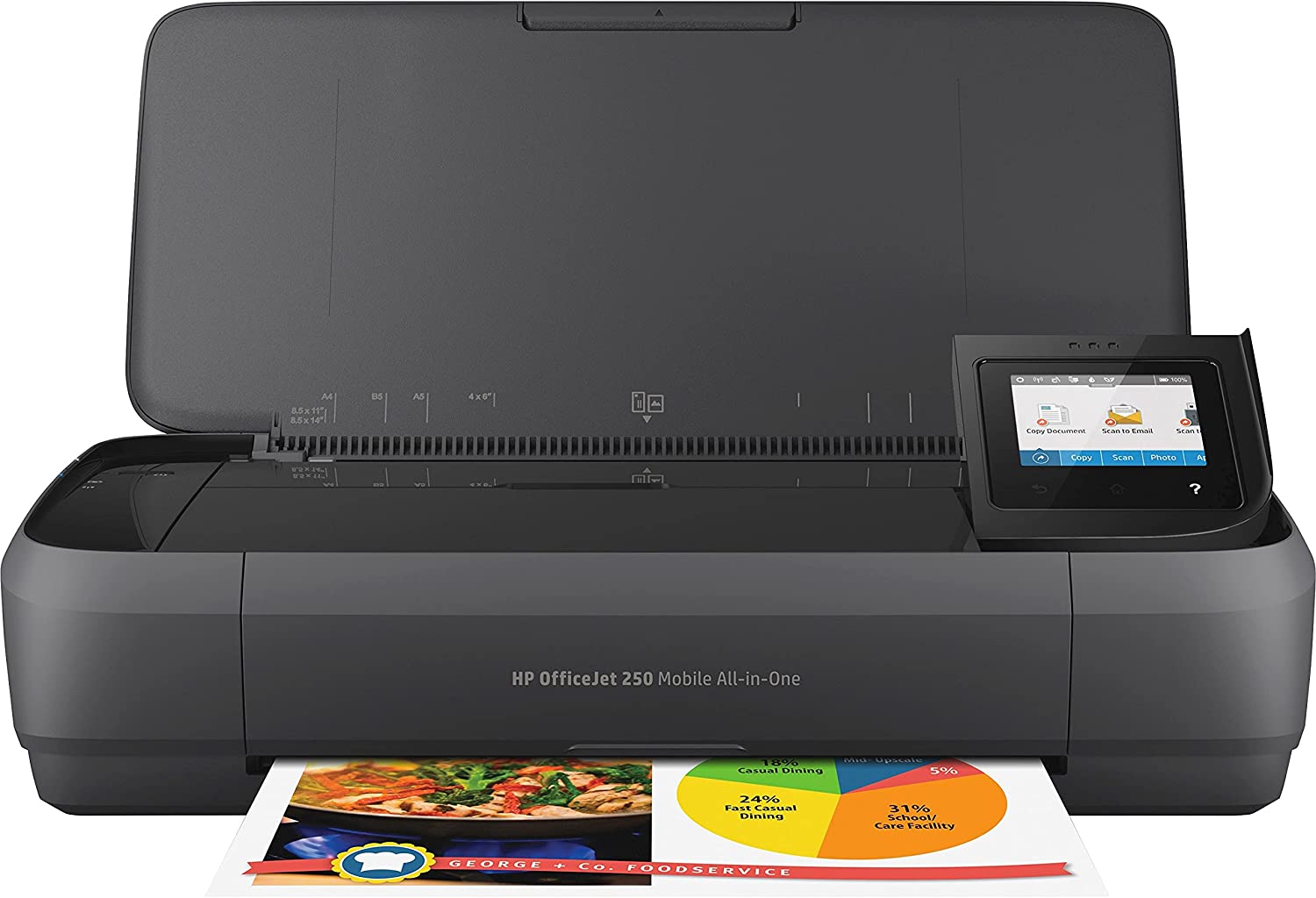 HP OfficeJet 250 All-in-One Portable Printer with [...]