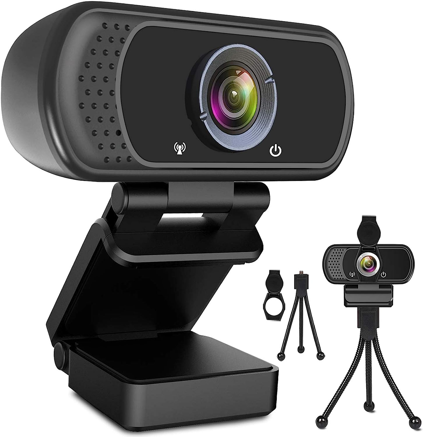 Webcam HD 1080p Web Camera, USB PC Computer Webcam [...]