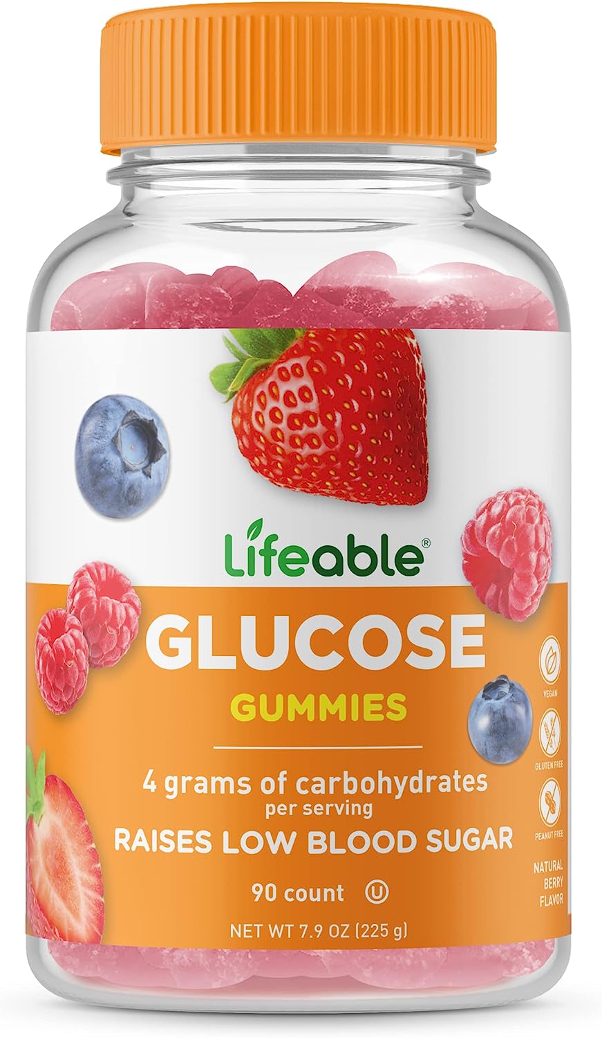Lifeable Glucose Gummies - Great Tasting Natural [...]