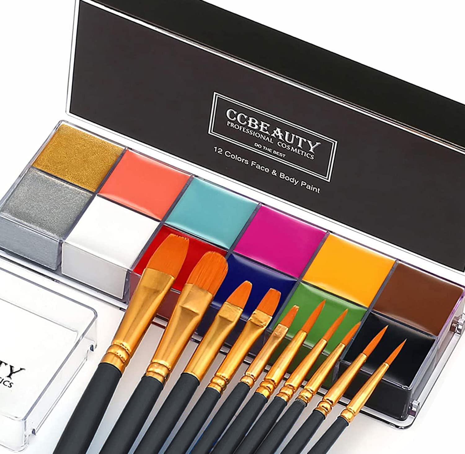 CCbeauty 12 Colors Professional Face Body Paint Makeup [...]