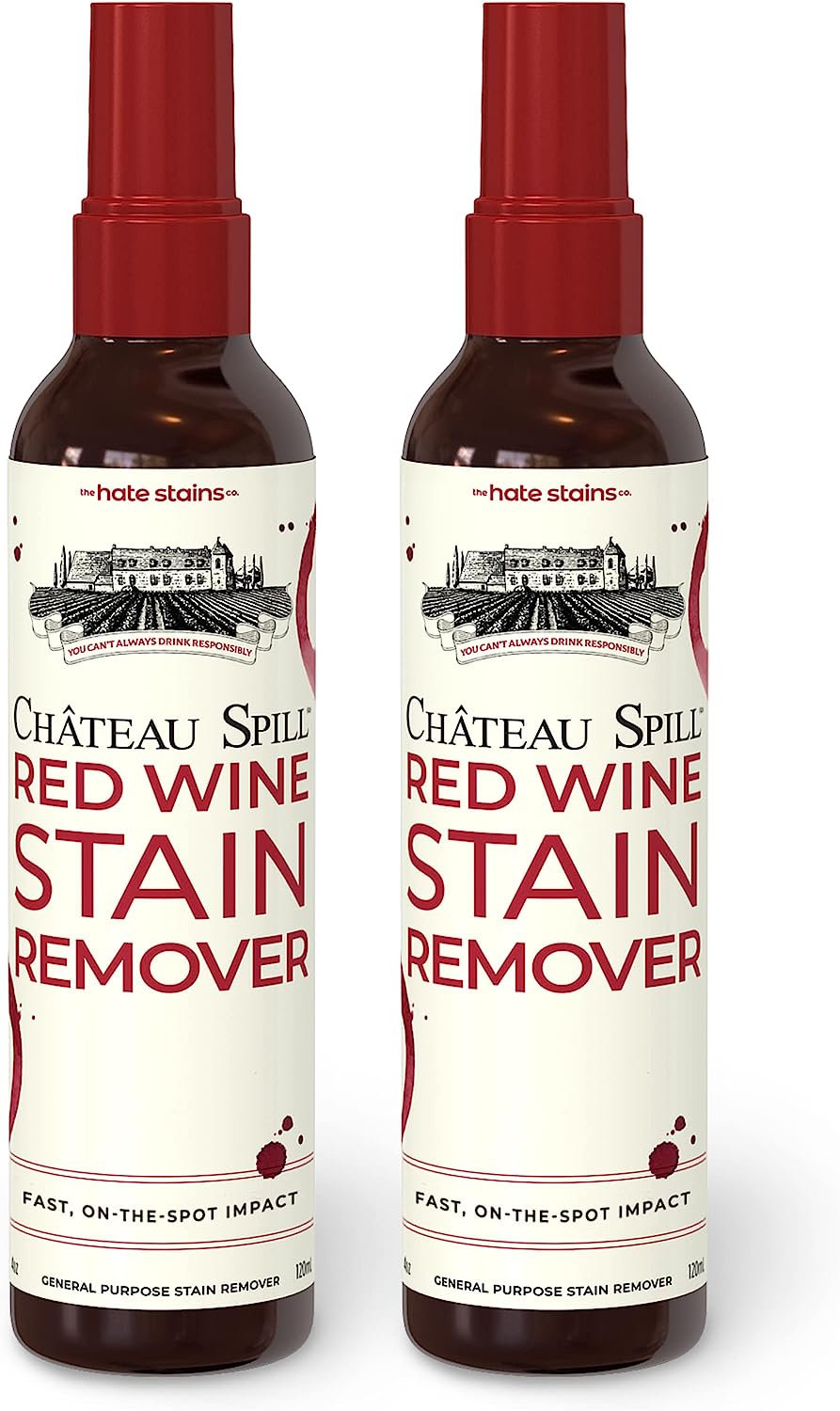 Chateau Spill Red Wine Stain Remover for Clothes – 4oz [...]
