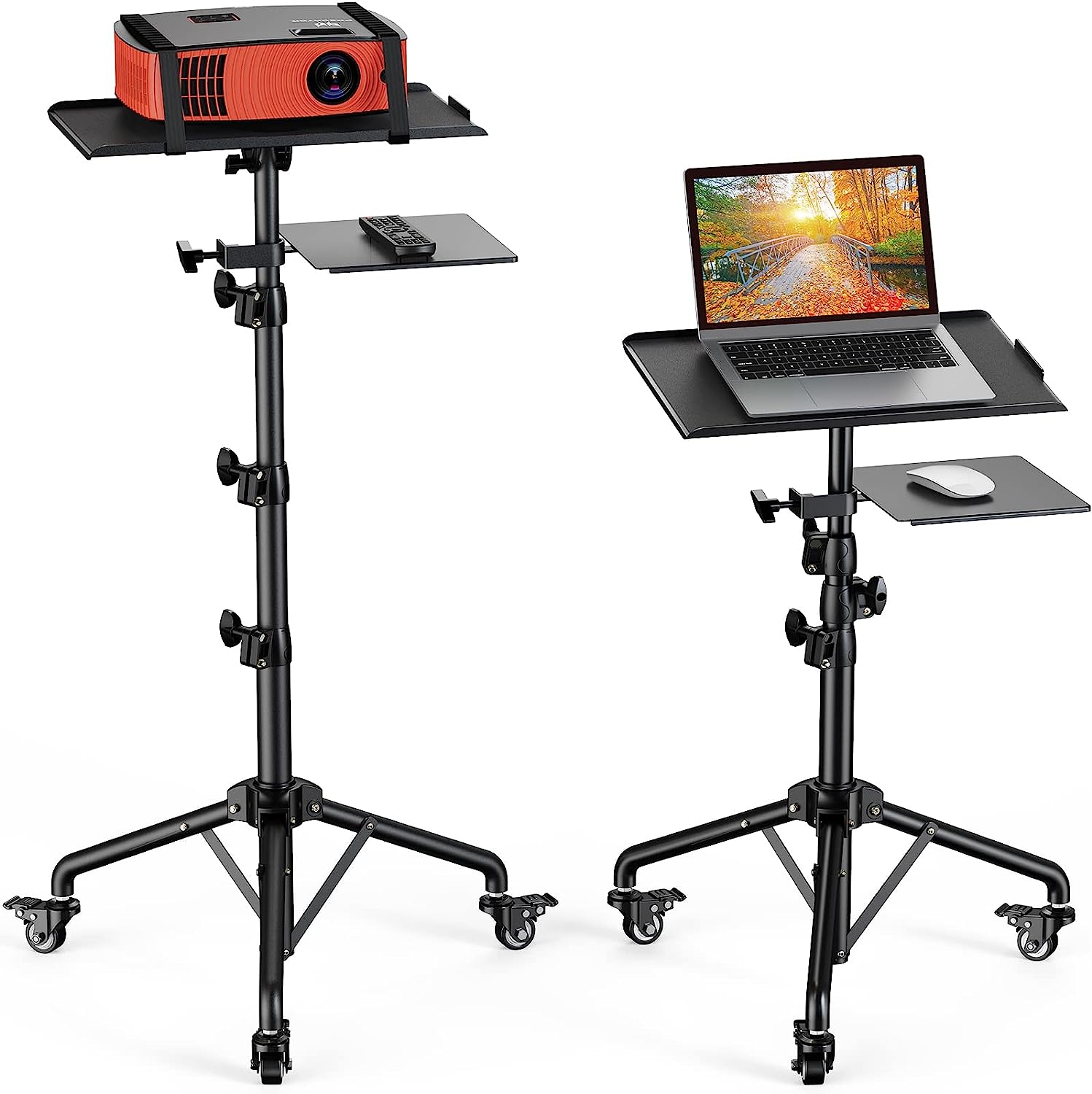 Amada Projector Stand with Wheels, Laptop Tripod Stand [...]