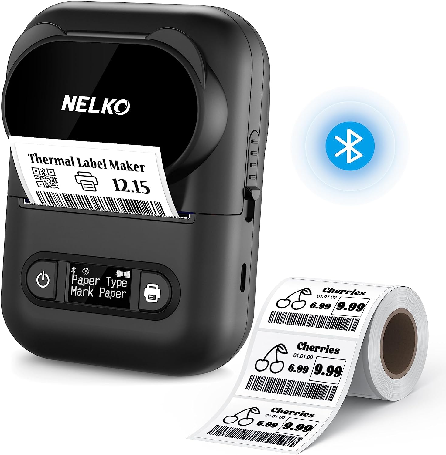NELKO P110 Label Makers, Portable Bluetooth Thermal [...]