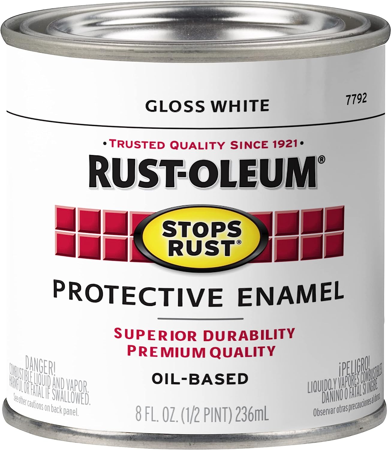 Rust-Oleum 7792730 Stops Rust Gloss Enamel,Oil Brush [...]