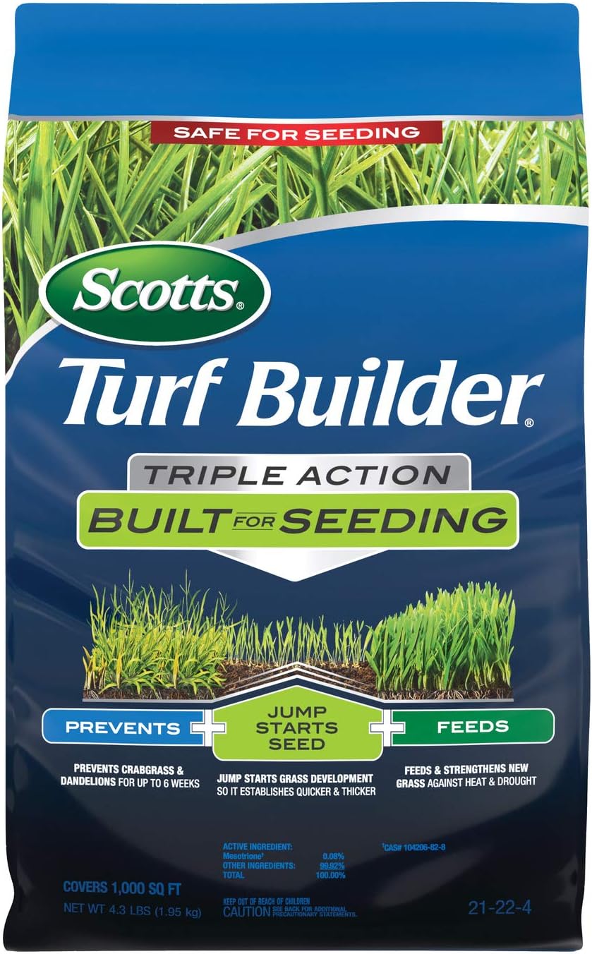 Scotts Turf Builder Triple Action Built For Seeding: [...]