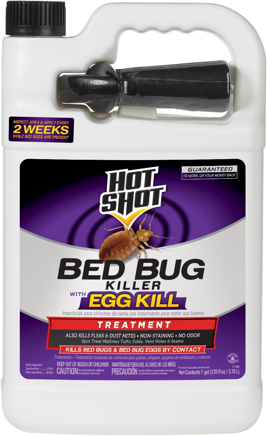 Hot Shot Ready-to-Use Bed Bug Killer Spray, Kills Bed [...]