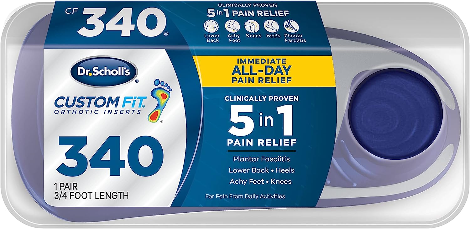 Dr. Scholl's Custom Fit Orthotic Inserts, CF 340