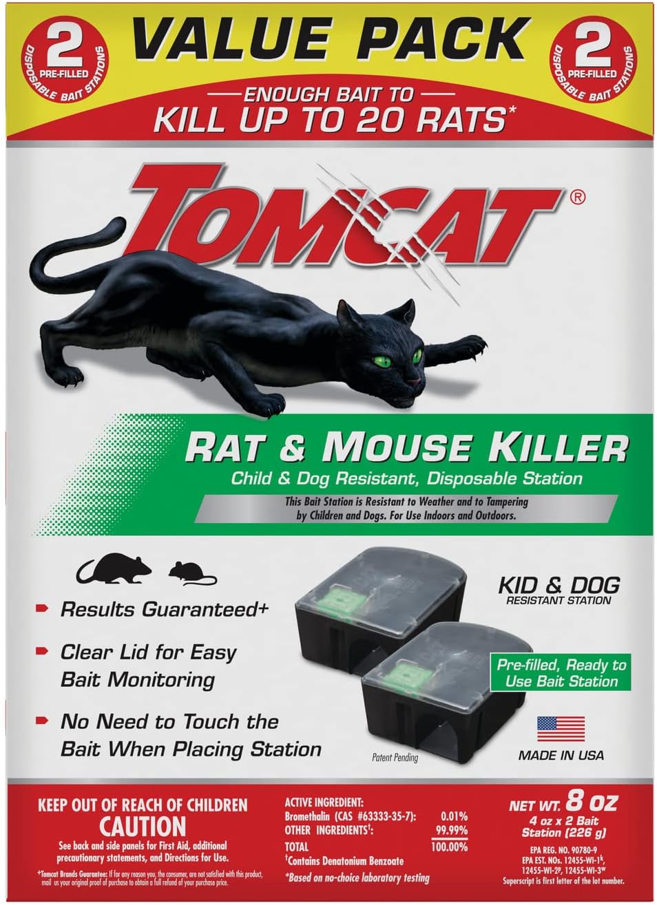 Tomcat Rat and Mouse Killer Disposable Stations for [...]