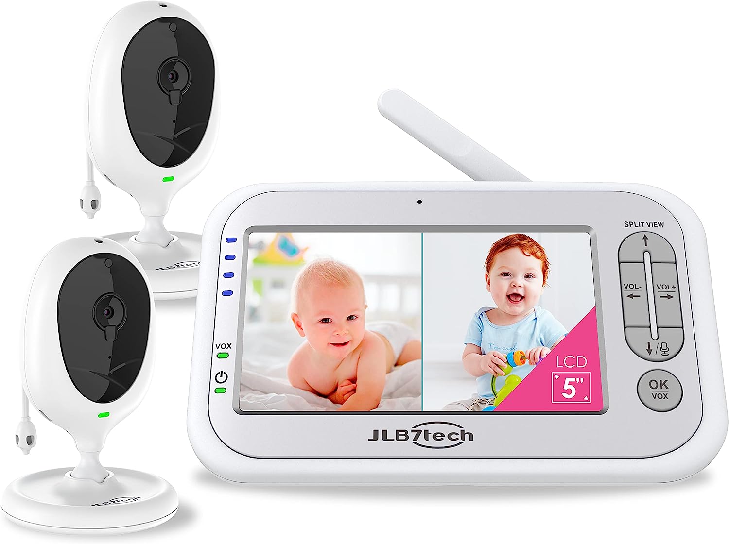 JLB7tech Baby Monitor, 5