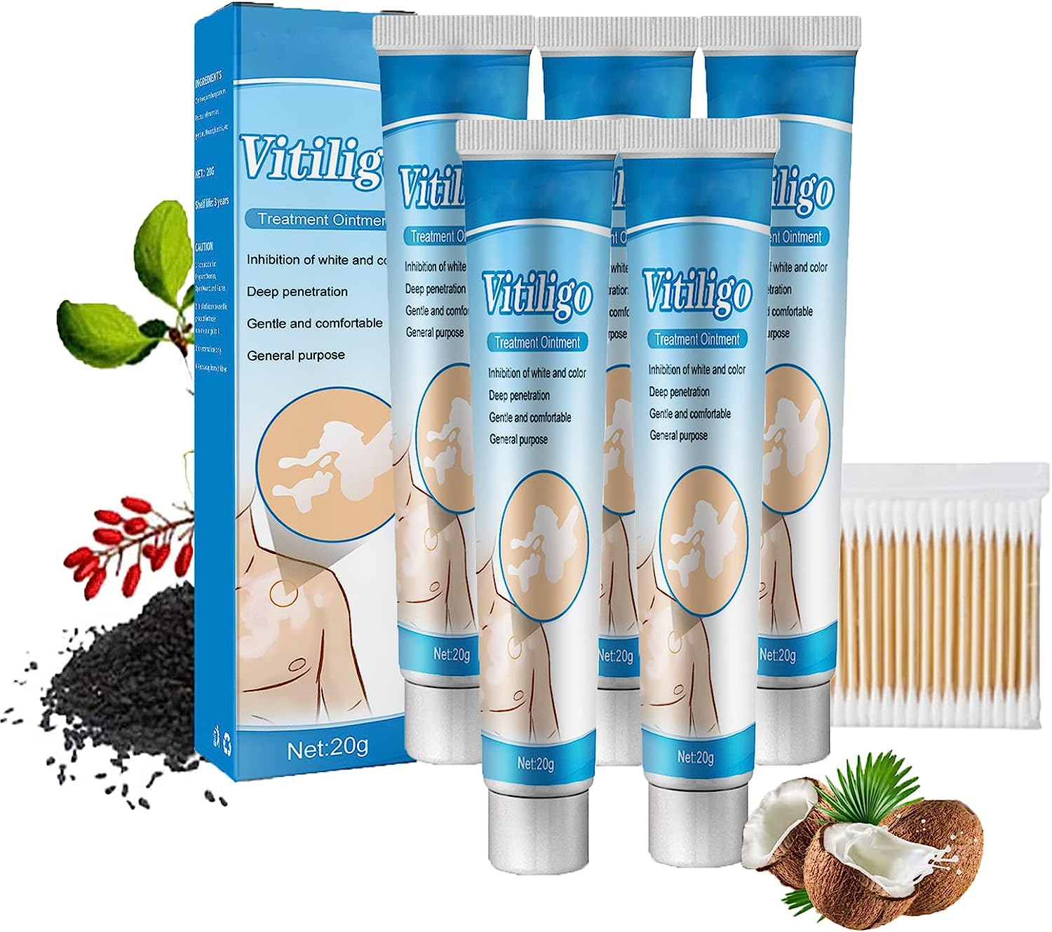 YSGBYSG Vitiligo Treatment Cream, Vitiligo Cream, [...]