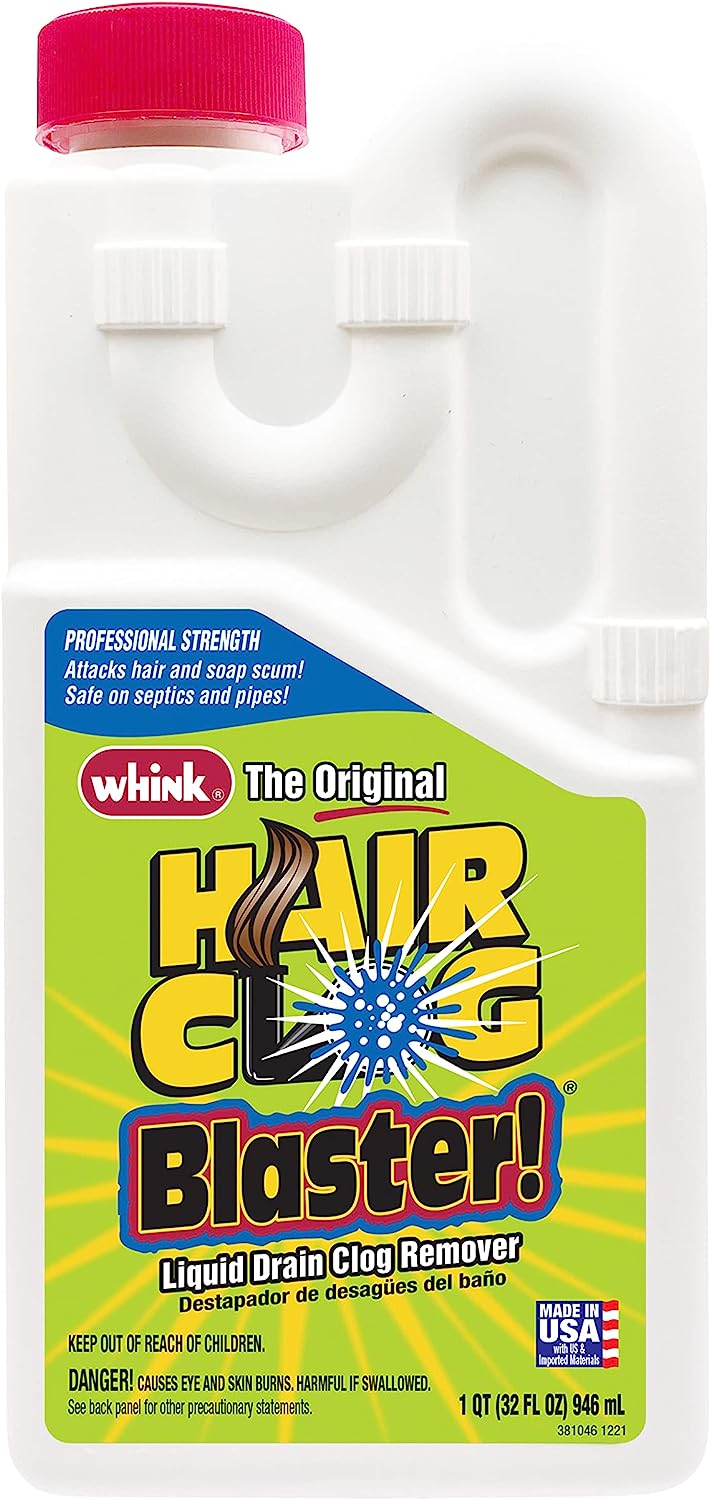 Whink 6217 Hair Clog Blaster! 32 Ounce