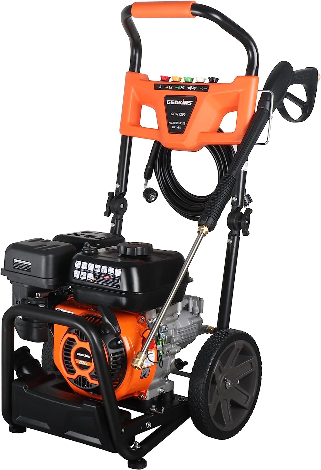 Genkins GPW3200 Gas Powered Foldable Pressure Washer [...]