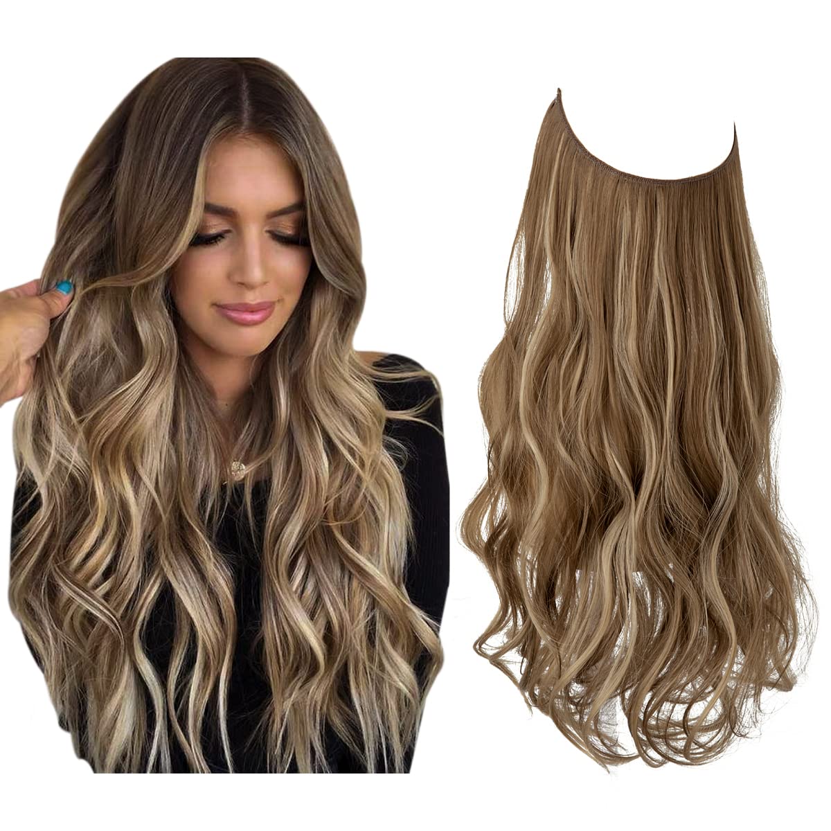 SARLA Invisible Wire Hair Extensions Highlight [...]