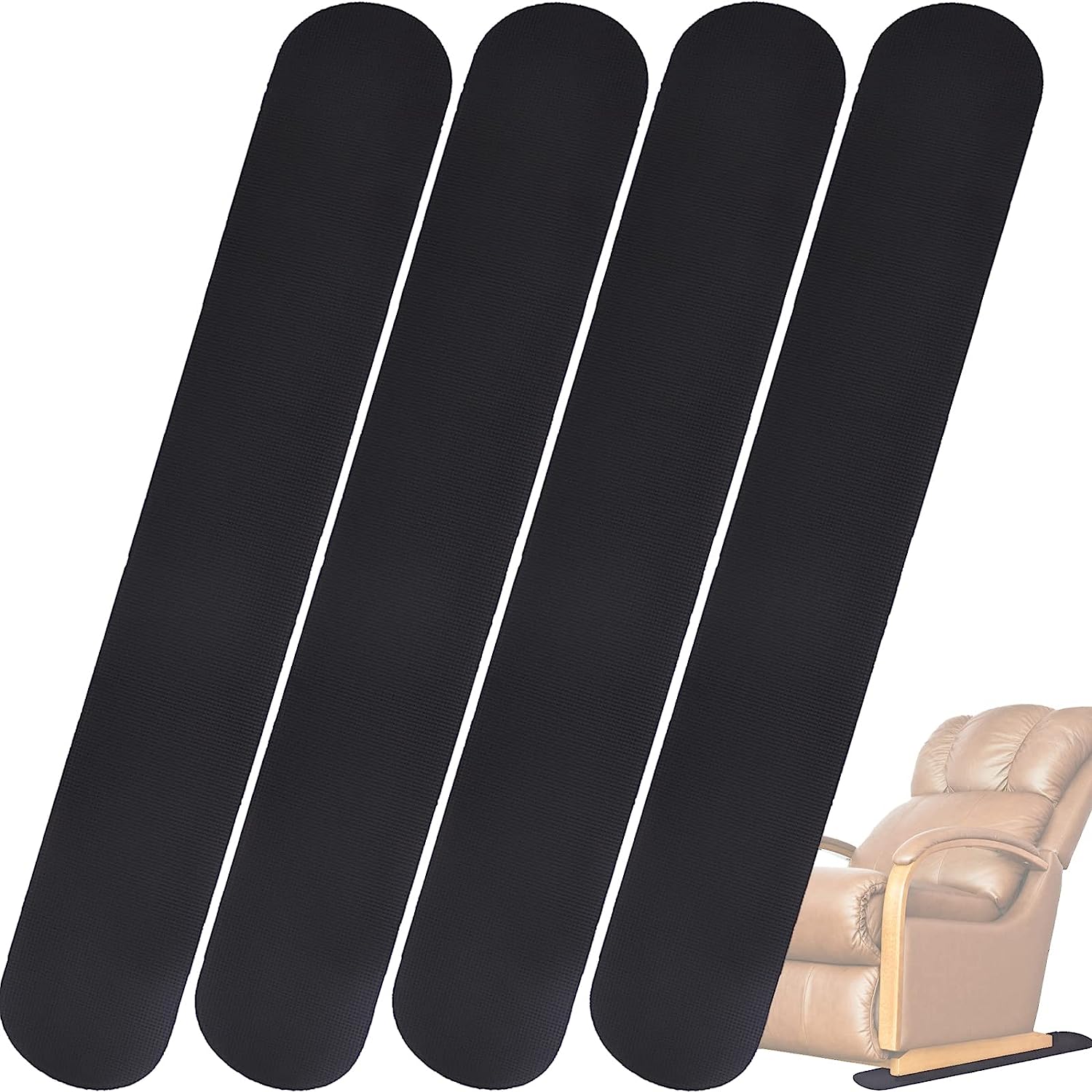 4 Pack Anti-Slip Furniture Rail Pads for Recliner for [...]