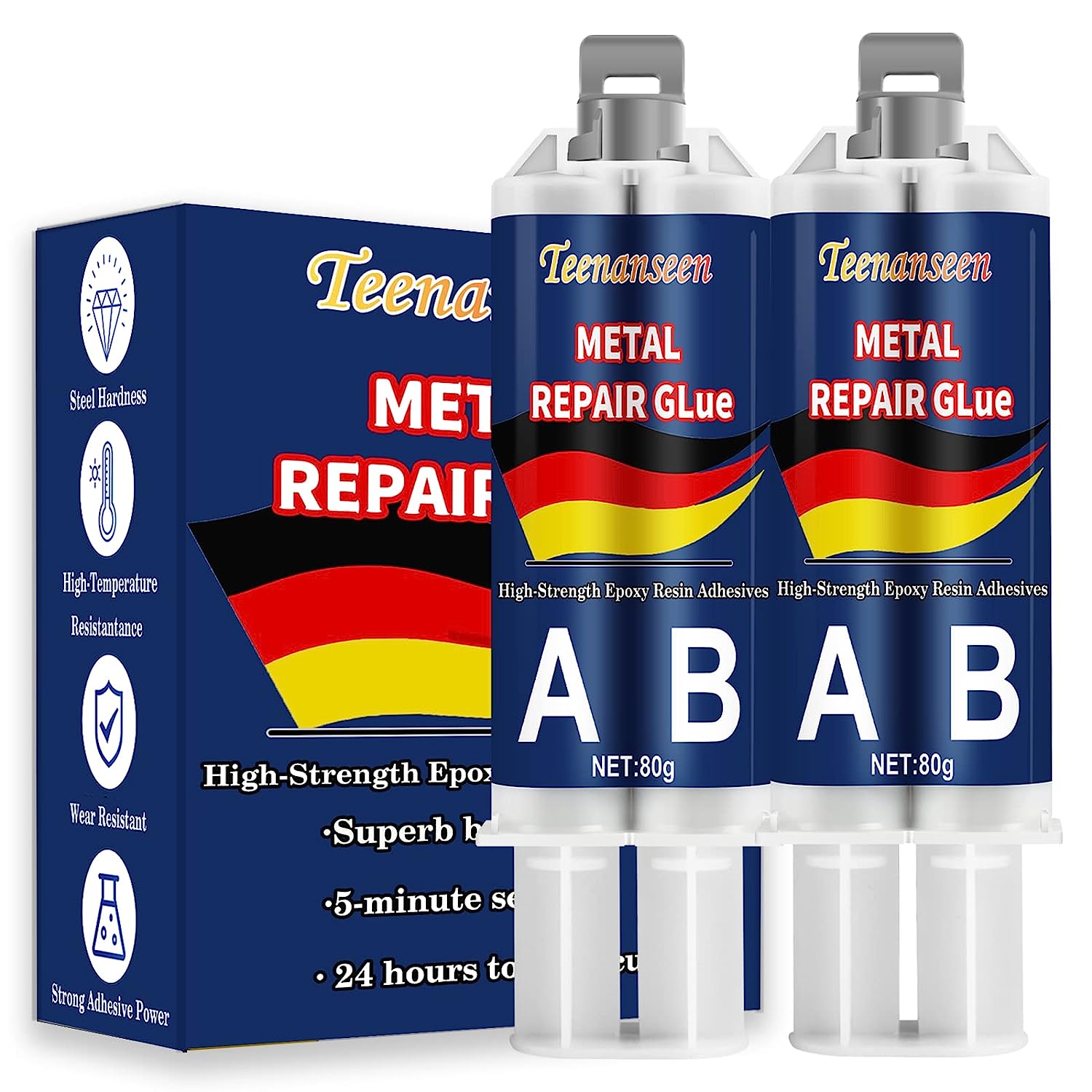 Metal Repair Glue, 2 Pack Professional Grade Metal to [...]