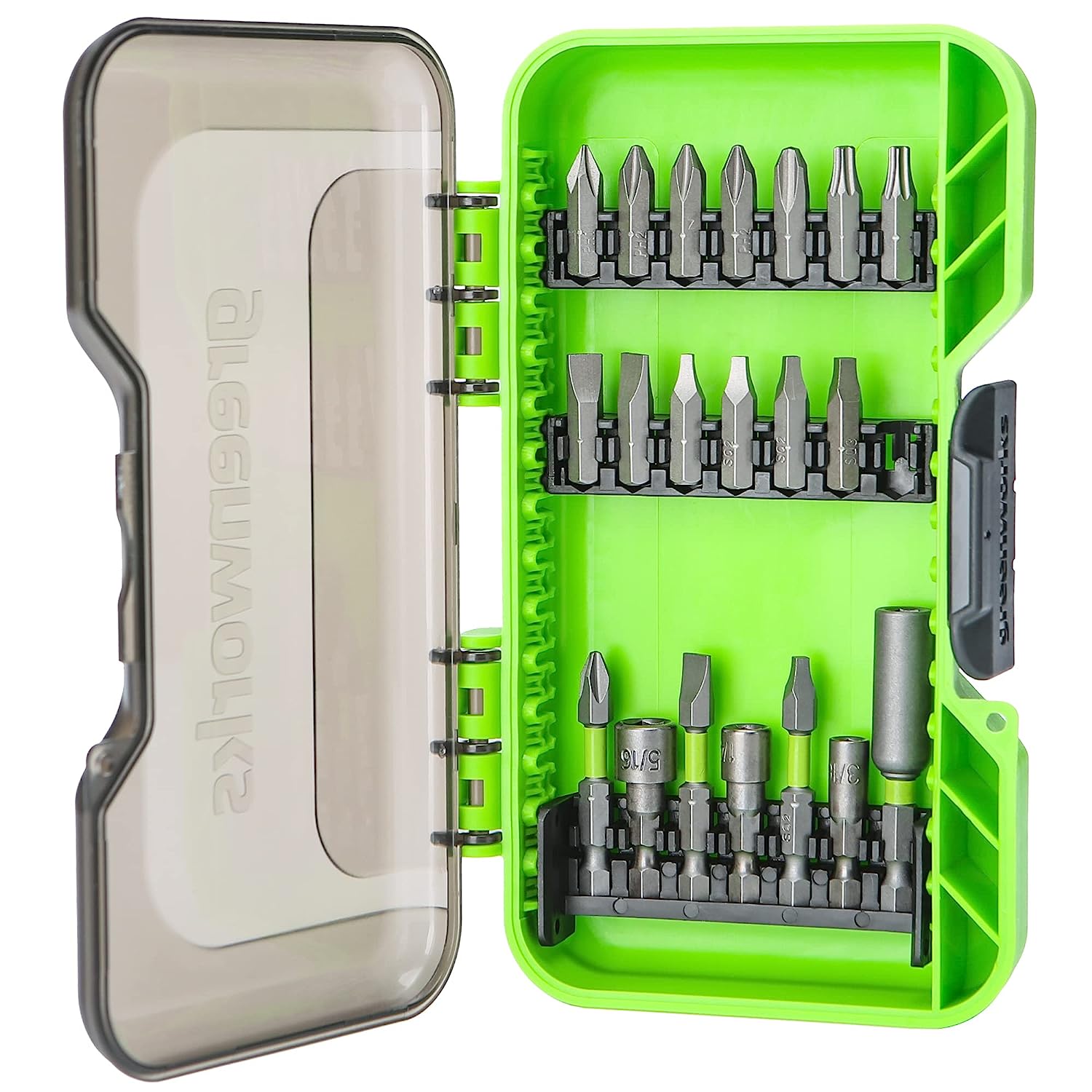 Greenworks 20 Pieces Impact Rated Driving Set