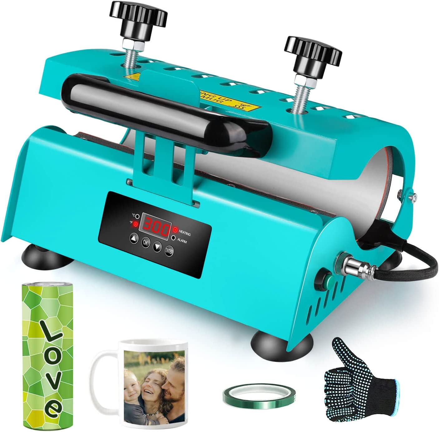 Easydiy 110 V Portable Tumbler Heat Press Machine [...]