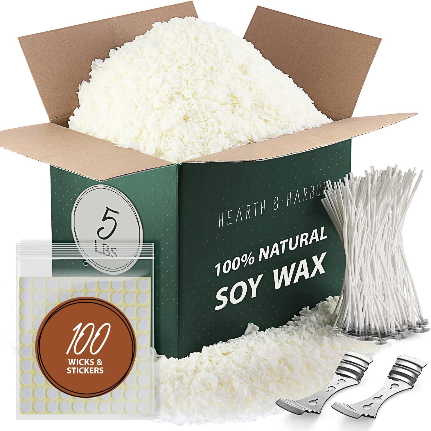 Hearth & Harbor Soy Candle Wax for Candle Making - [...]