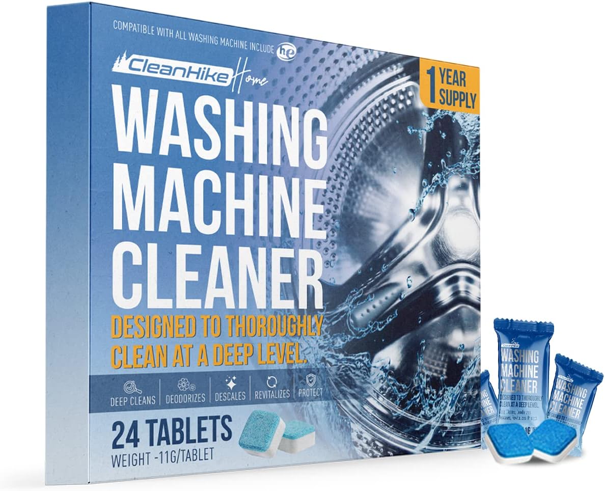 Washing Machine Cleaner Descaler Tablets - (24 [...]