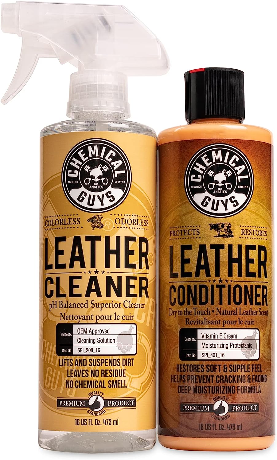 Chemical Guys SPI_109_16 Leather Cleaner and Leather [...]