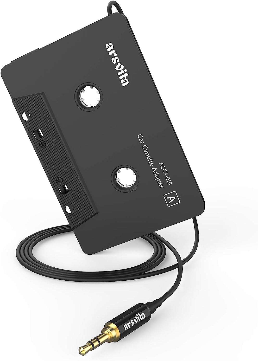 arsvita Car Audio Cassette to Aux Adapter, 3.5 MM [...]