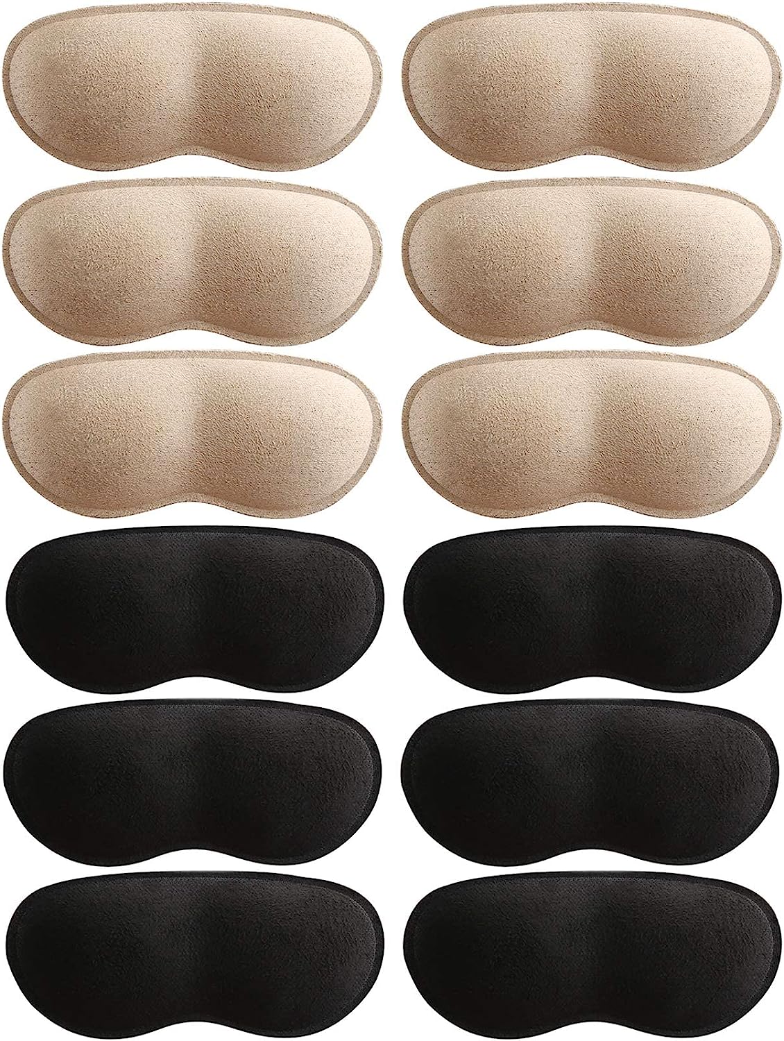 6 Pairs Heel Cushion Pads, Super Comfort Microsuede [...]