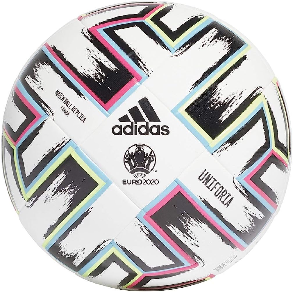 adidas Uniforia League Soccer Ball White/Black/Signal [...]