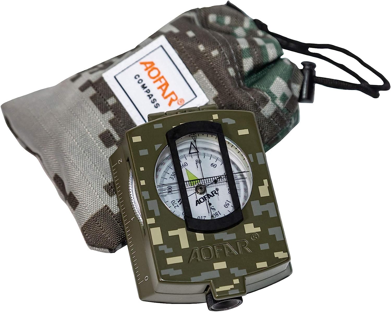 AOFAR Military Compass,AF-4580 Lensatic Sighting, [...]