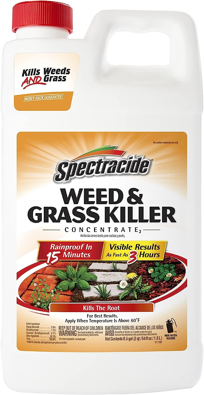 Spectracide Weed & Grass Killer Concentrate, Use On [...]