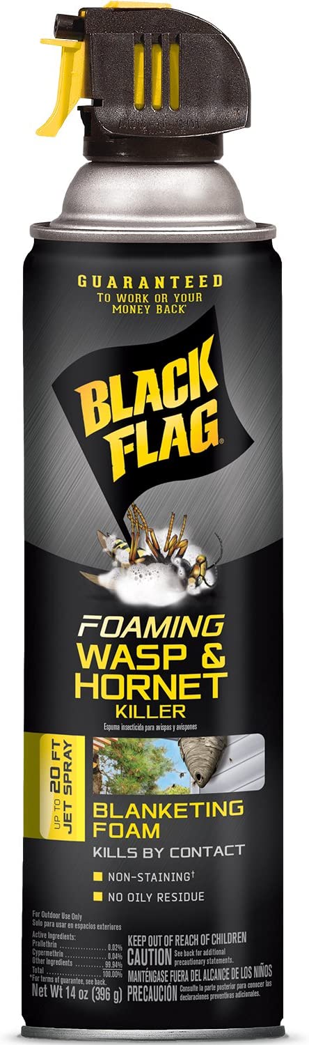 Black Flag Foaming Wasp & Hornet Killer, Kills Wasps [...]