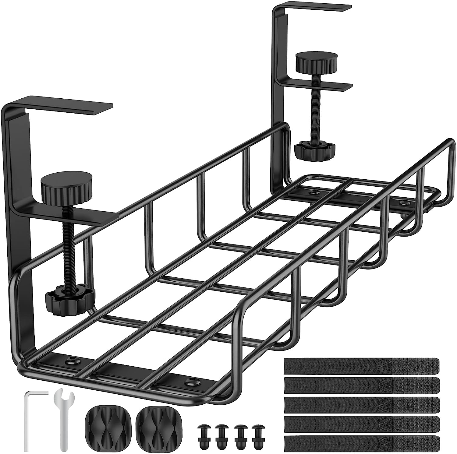 Under Desk Cable Management Tray, 15.7'' No Drill [...]