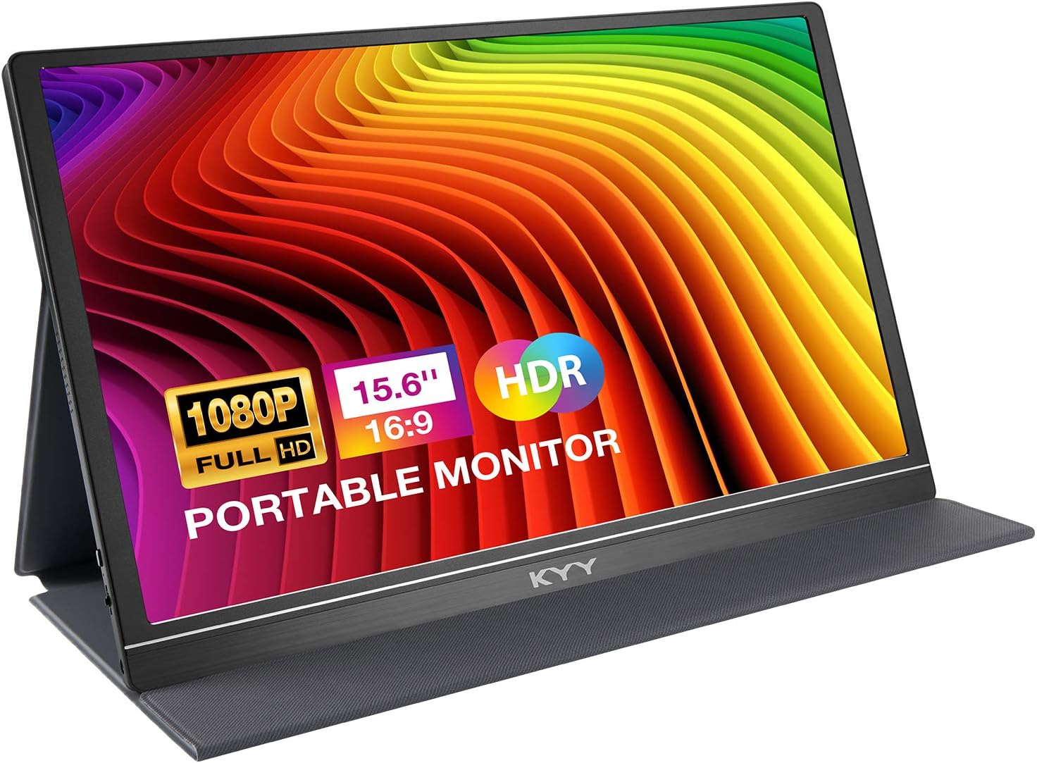 KYY Portable Monitor 15.6'' FHD 1080P Portable Laptop [...]