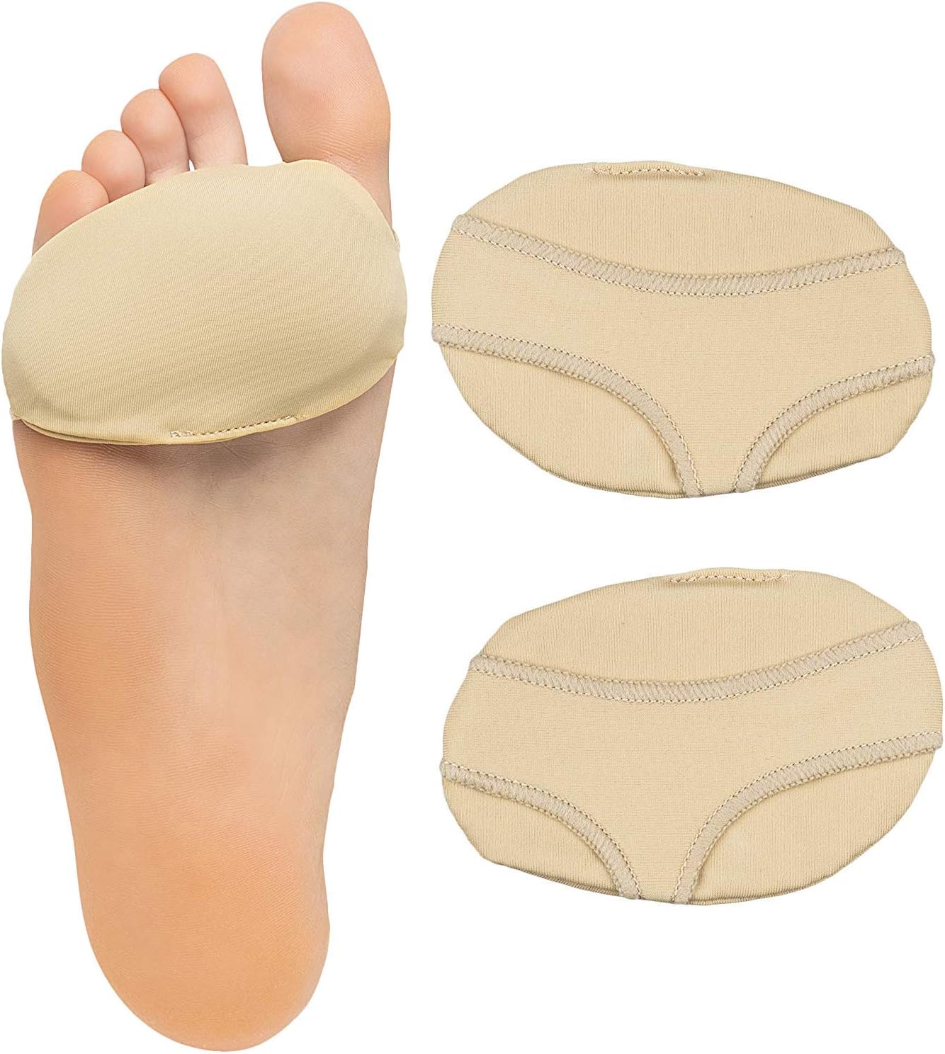 ZenToes Ball of Foot Pads Metatarsal Cushions for [...]