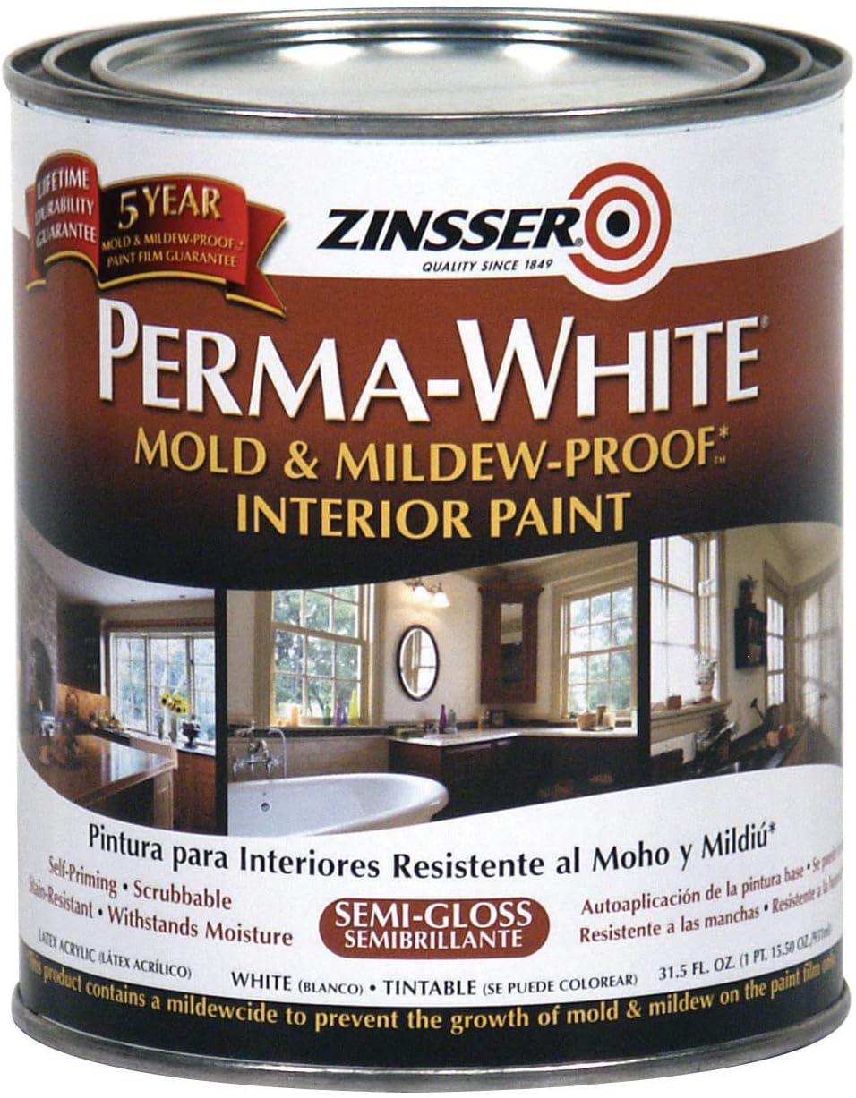RUST-OLEUM 02754 White Perma Interior Acrylic Paint, 1 [...]