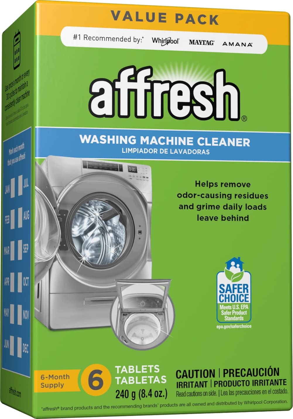 Affresh Washing Machine Cleaner, Cleans Front Load and [...]