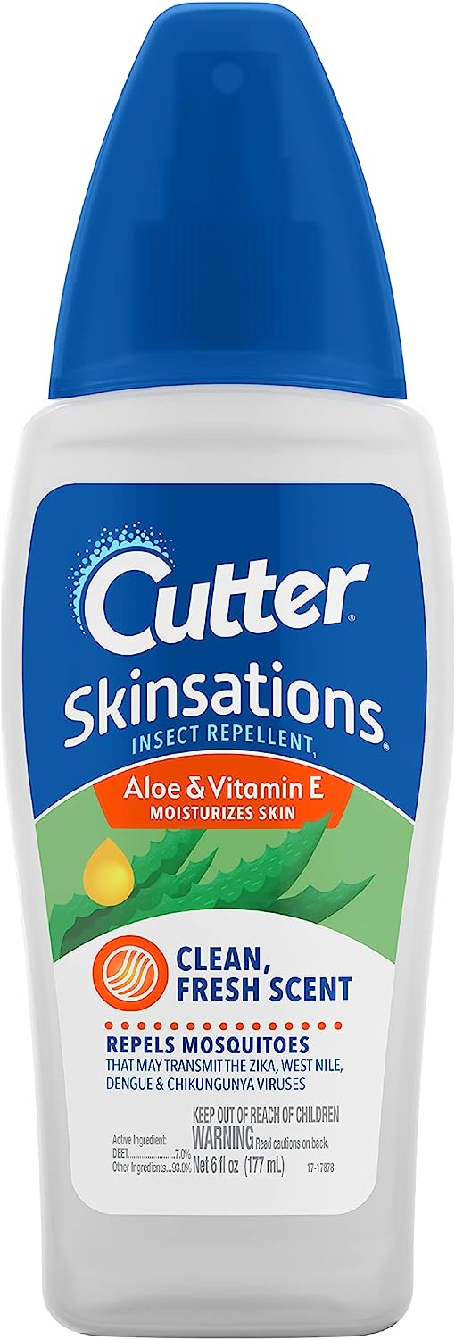 Cutter Skinsations Insect Repellent, Mosquito [...]
