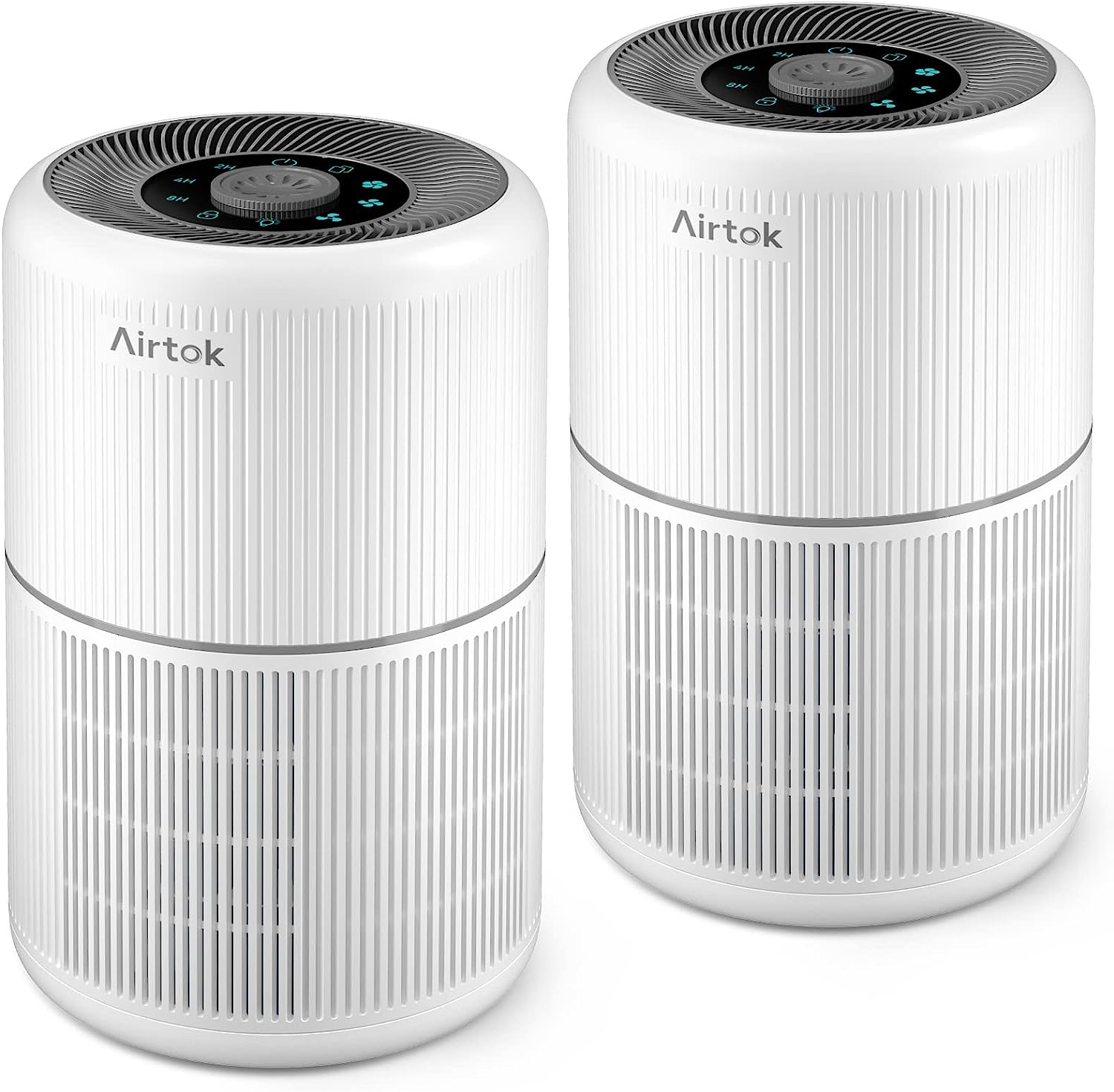 2 Pack Air Purifier for Home Bedroom with H13 True [...]