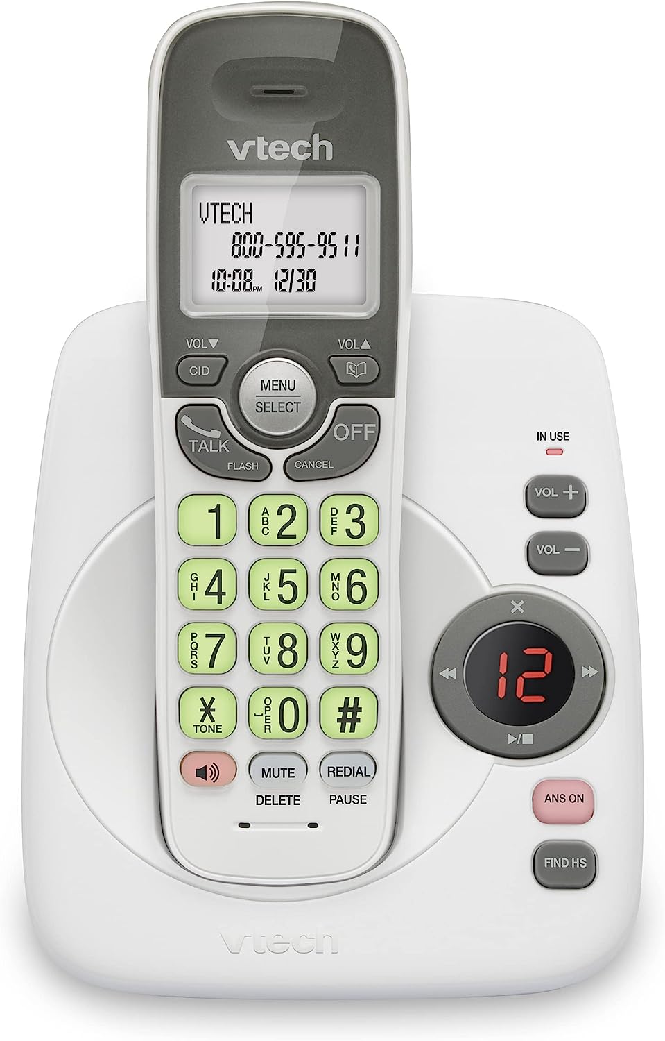 VTech VG104 DECT 6.0 Cordless Phone for Home with [...]