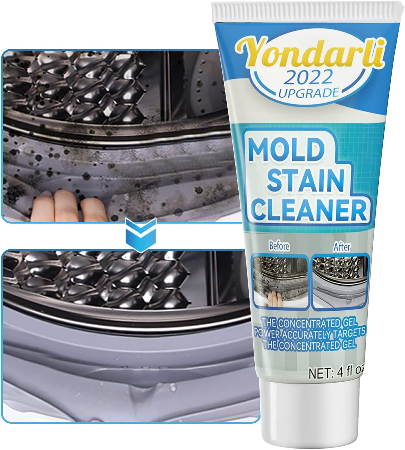 Mold Remover Gel, Mold Cleaner for Washing Machine, [...]