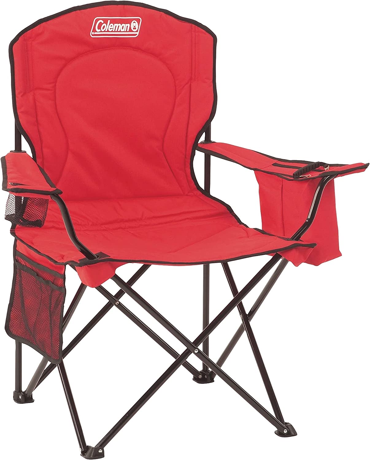 Coleman Portable Camping Chair with 4-Can Cooler, [...]