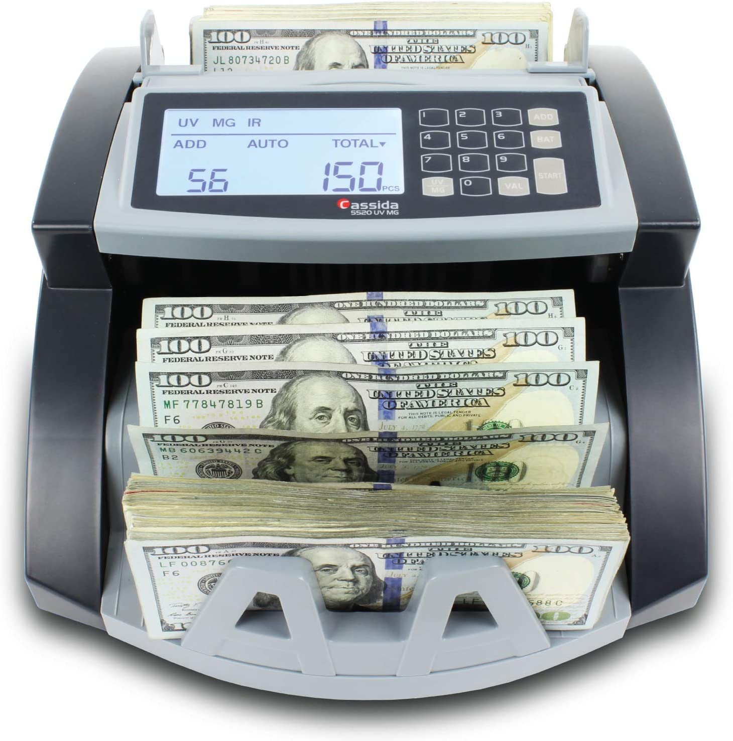 Cassida 5520 UV/MG - USA Money Counter with ValuCount, [...]
