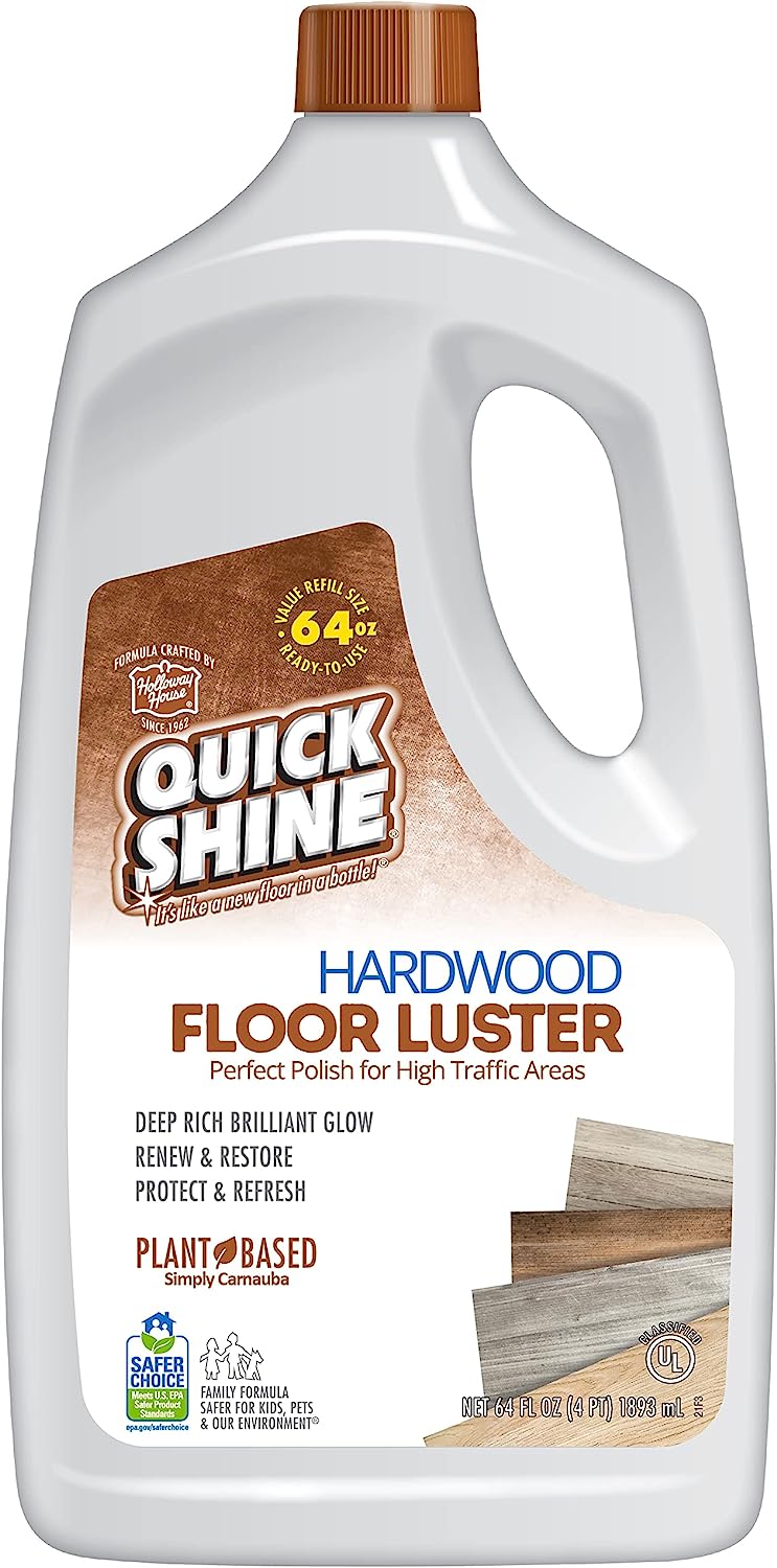 Quick Shine Hardwood Floor Luster 64oz | Plant-Based [...]