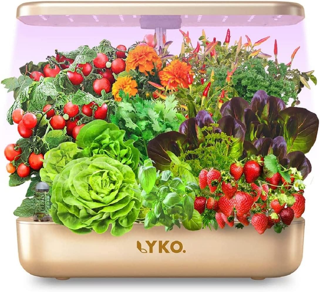 Hydroponics Growing System 12 Pods,LYKO Indoor Garden [...]