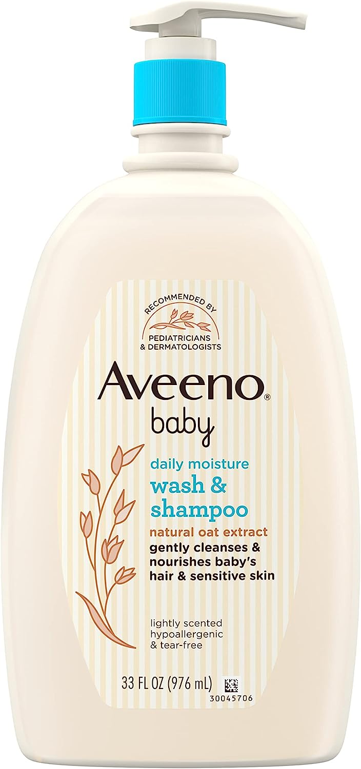 Aveeno Baby Daily Moisture Gentle Bath Wash & Shampoo [...]