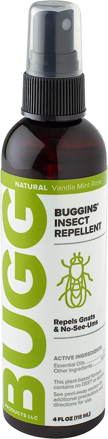 BUGGINS Original Gnat & Mosquito Insect Repellent 4oz [...]