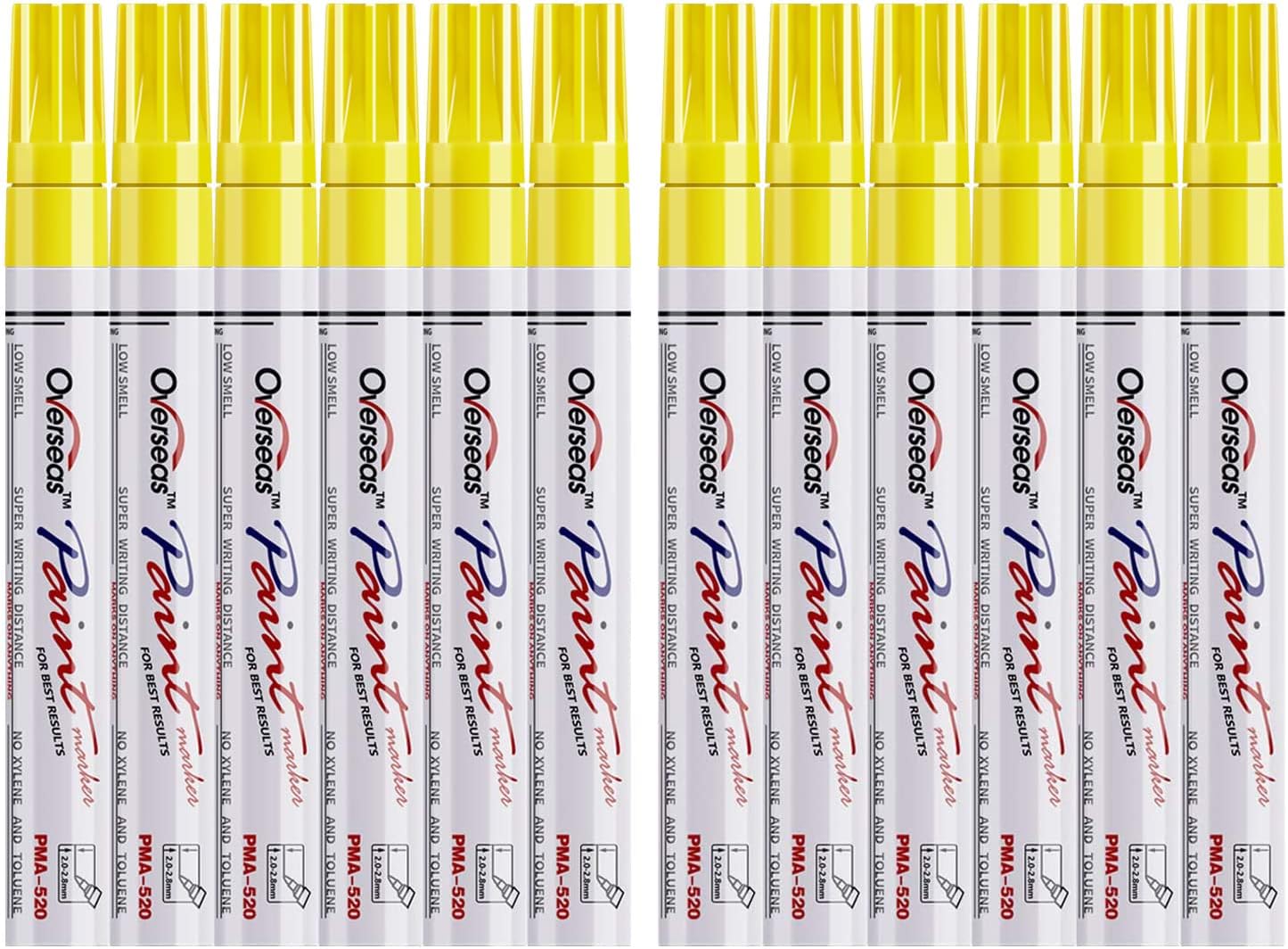 Lesun Yellow Paint Pens Paint Markers, 12 Pack [...]