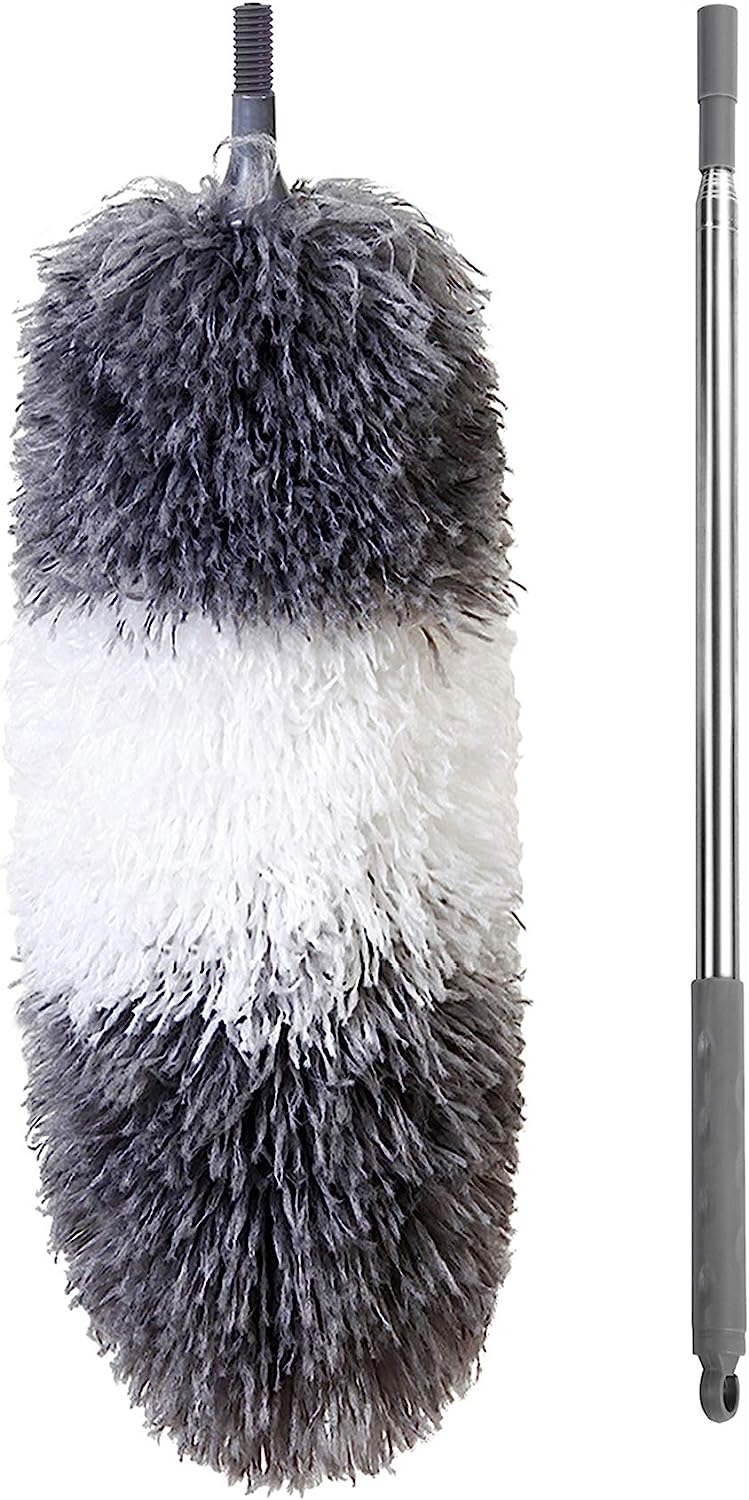 BOOMJOY Microfiber Feather Duster with Extendable [...]