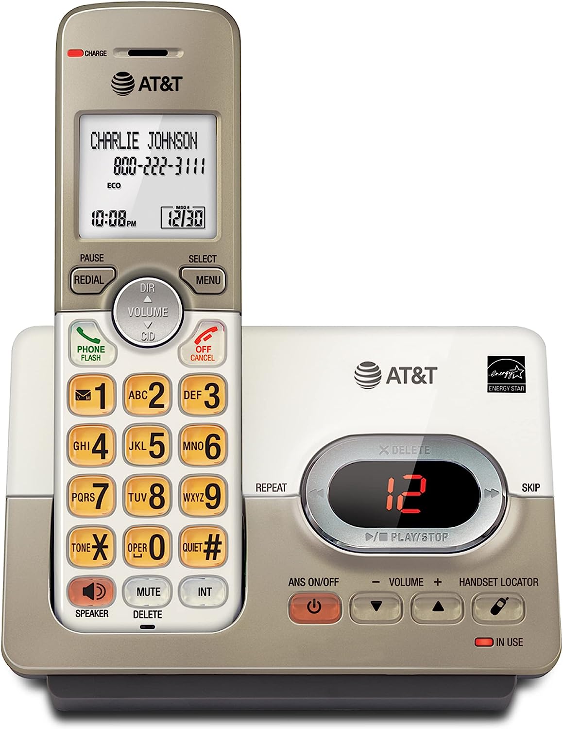 AT&T EL52113 Cordless Phone with Answering System & [...]