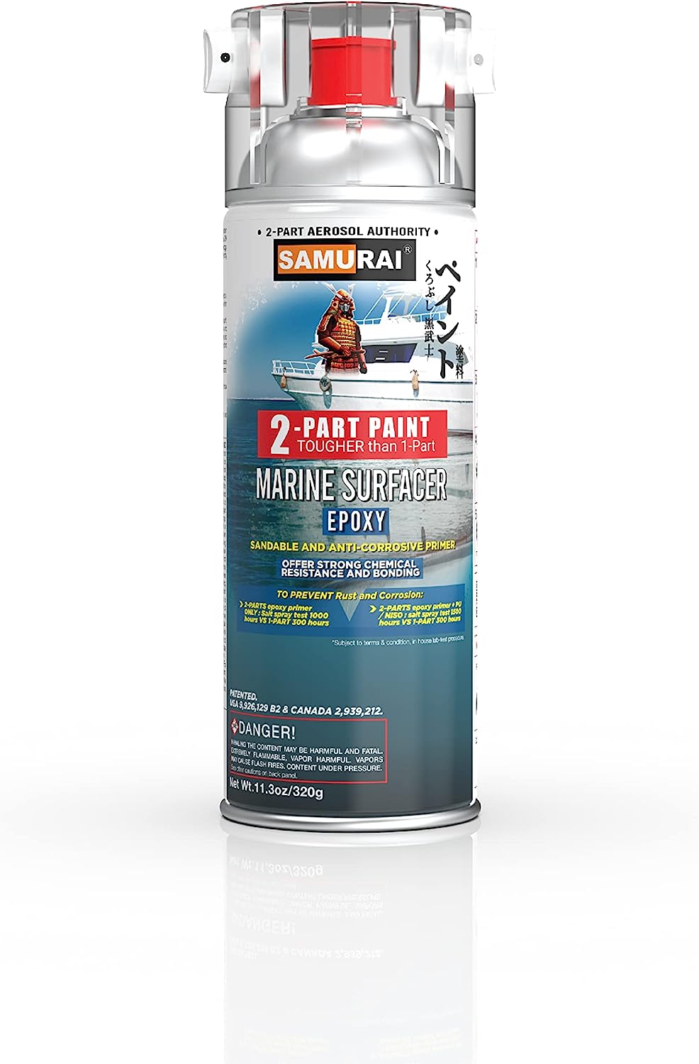 SAMURAI 2-Part Spray Paint Epoxy Primer for Marine [...]