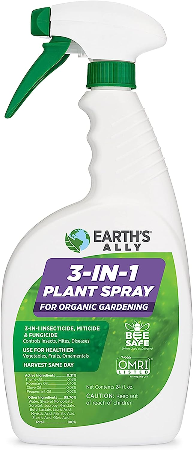 Earth's Ally 3-in-1 Plant Spray | Insecticide, [...]